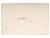 [NATIVE AMERICANS]. SOULE, William S. (1836-1908), photographer. A group of 2 cabinet cards, incl. early portrait of Big Tree. Fort Sill, Indian Territory: ca 1867-1870s.