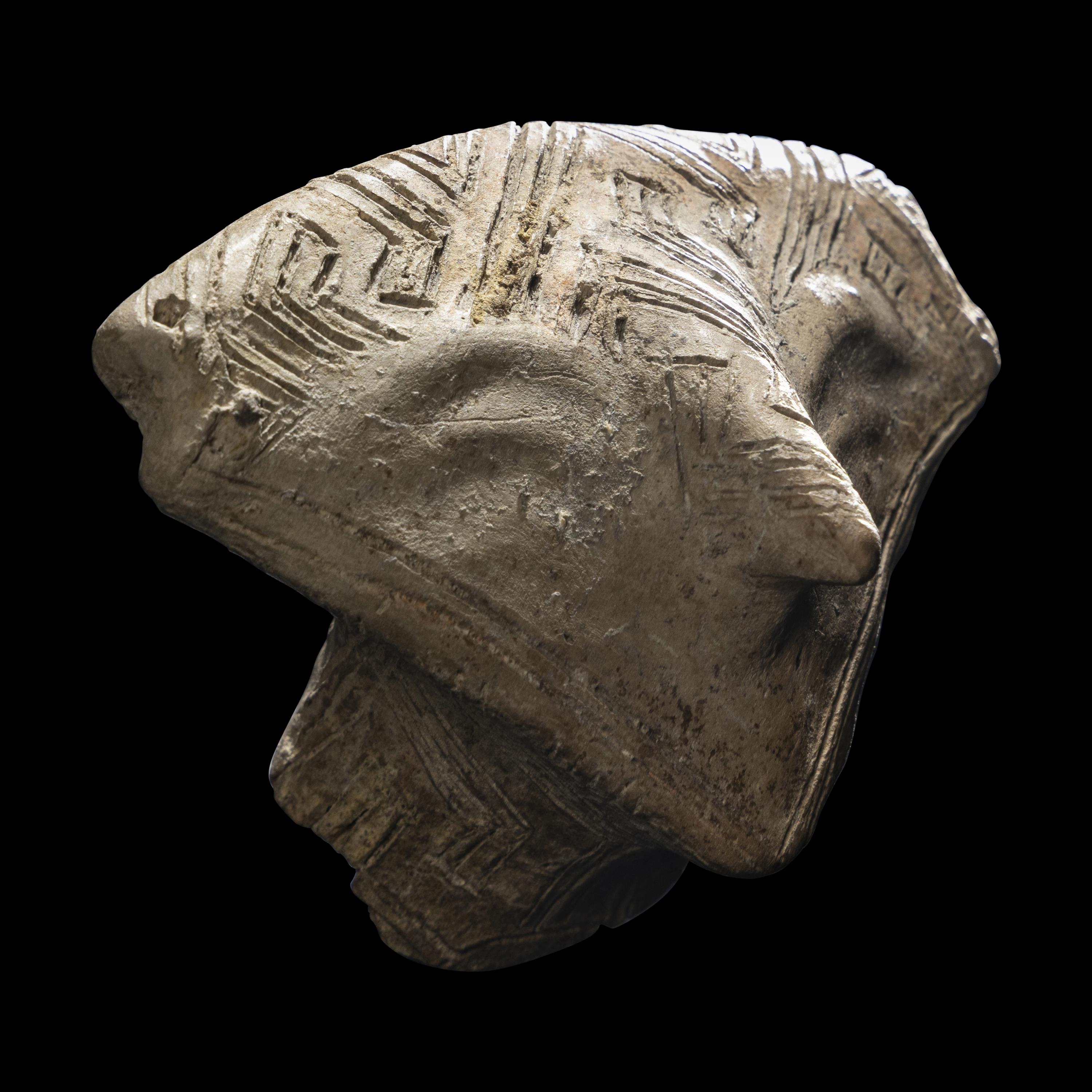 A Vinca Terracotta Head
