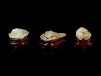 Six Chinese Jade Carvings of Animals