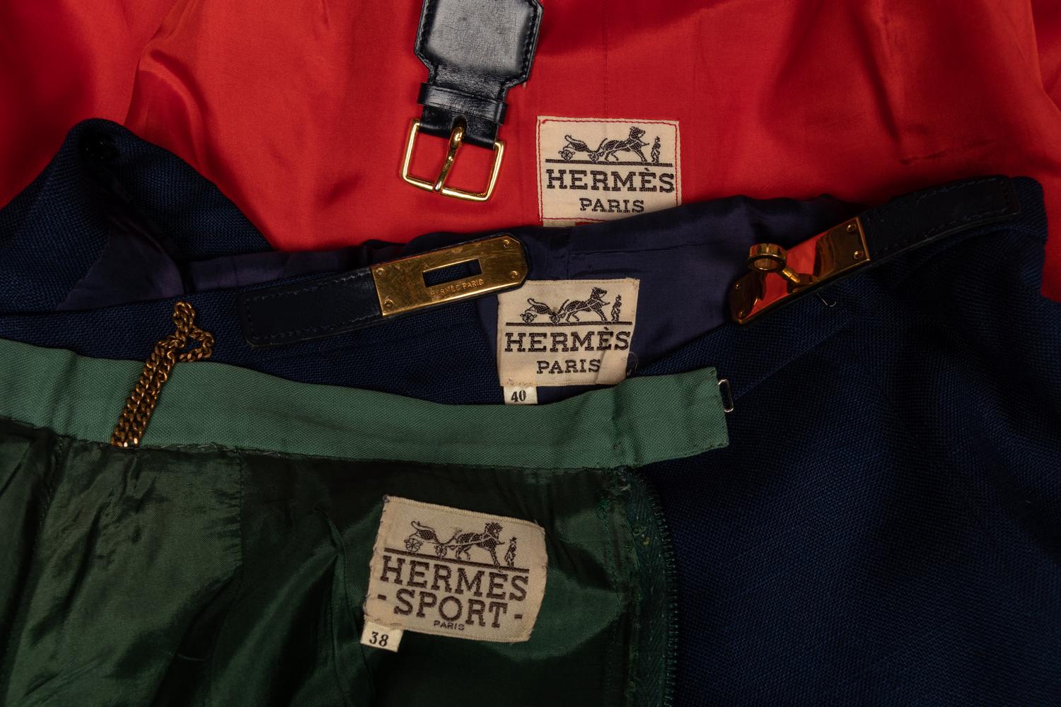 Three Hermès Skirts, 1977