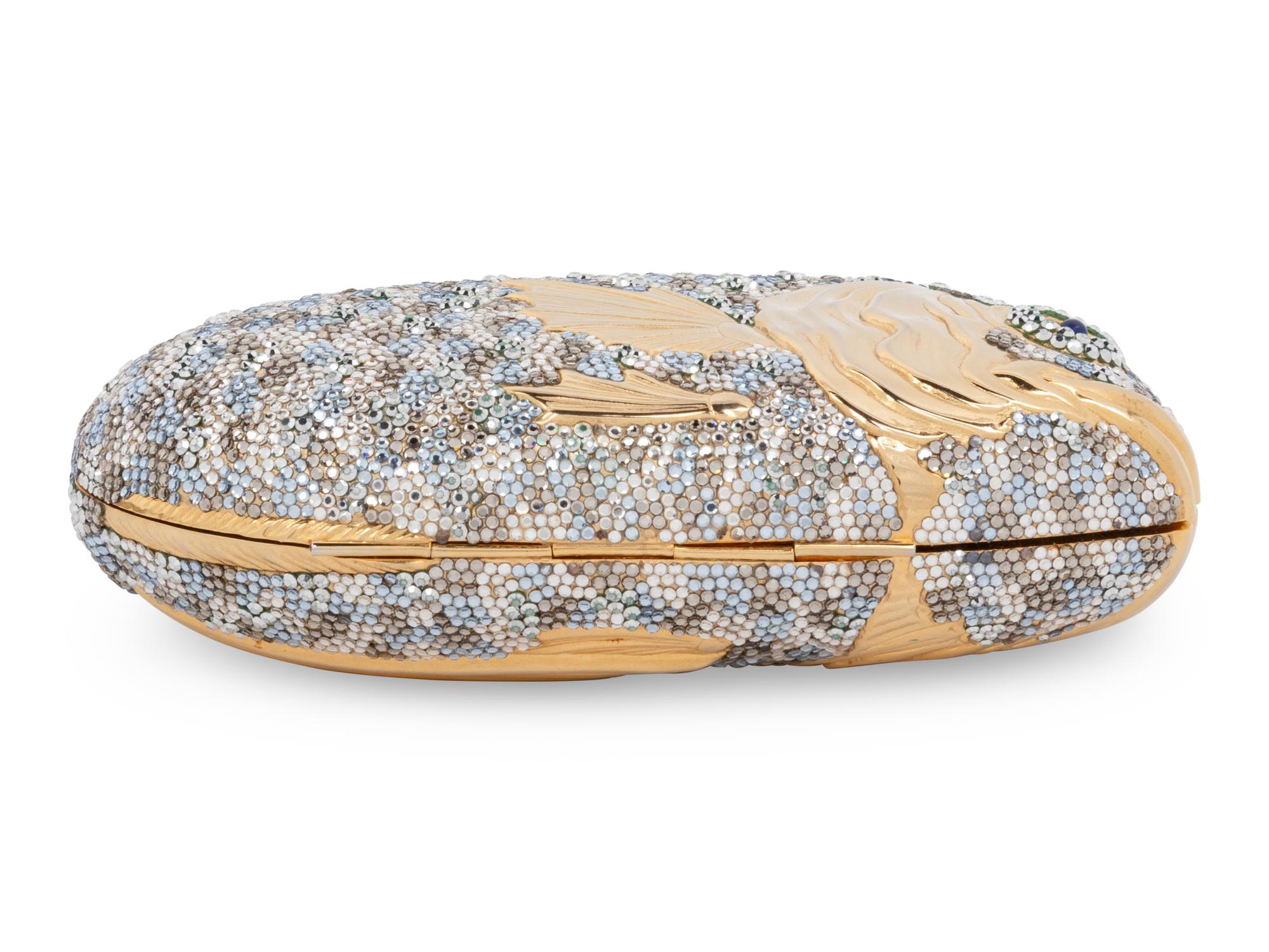Judith Leiber Fish Minaudière with Baby Fish Pillbox, 1984