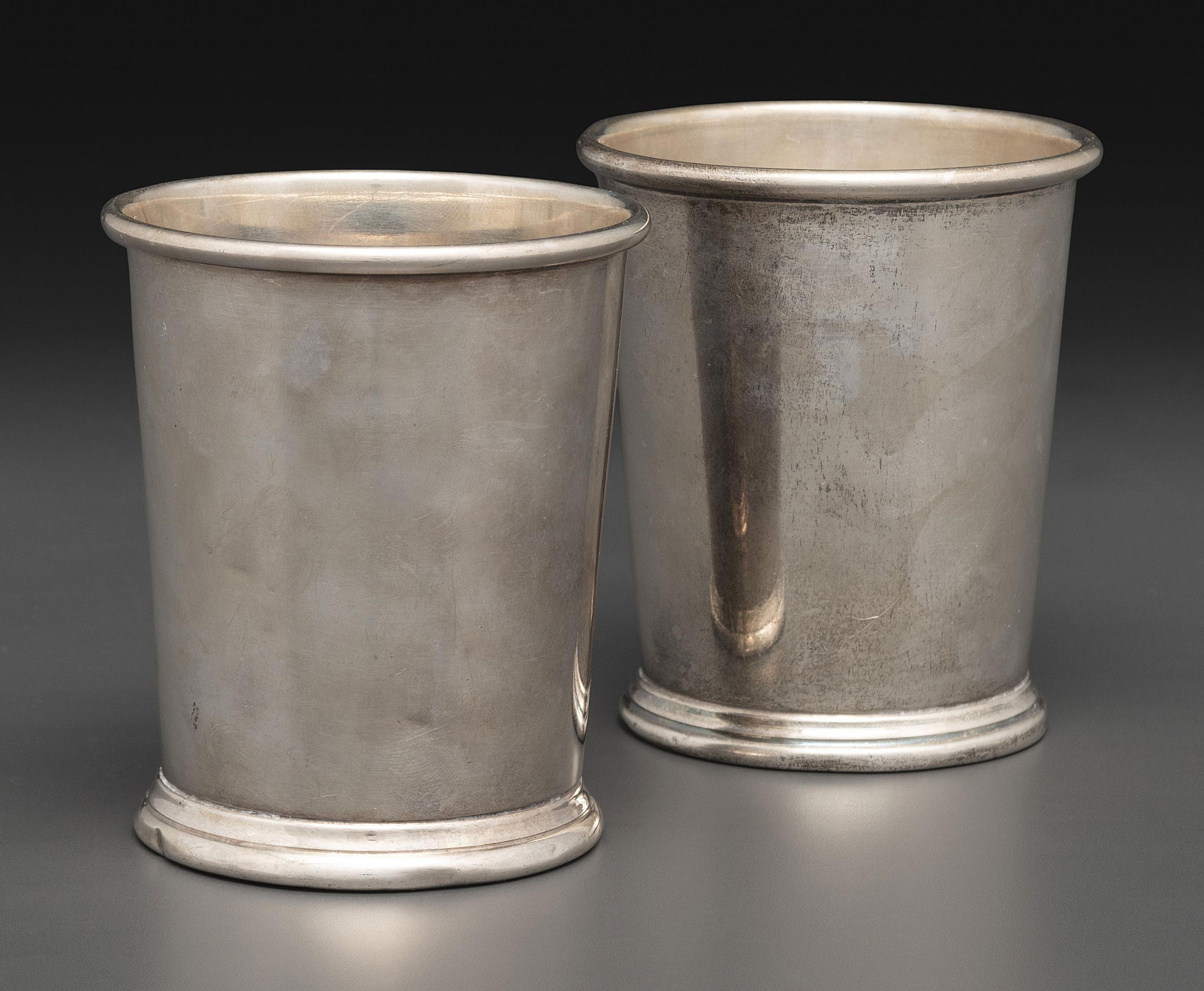 A Pair of Silver Julep Cups