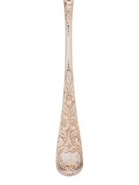 A Pair of George III Silver Berry Spoons