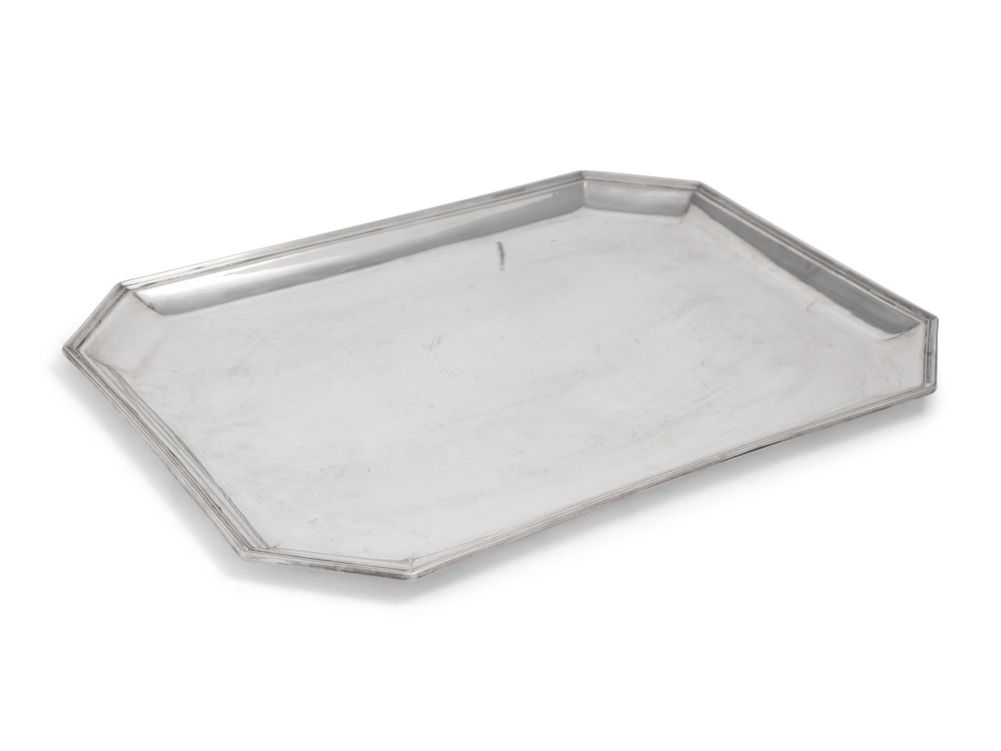 A Cartier Silver Tray