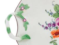 A Pair of Meissen Porcelain Leaf-Form Dishes