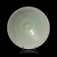 A Chinese Qingbai Porcelain Bowl, Possibly Southern Song Dynasty — 或爲南宋 青白釉刻花碗