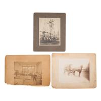 [EARLY PHOTOGRAPHY - OCCUPATIONAL]. A group of 23 photographs, including: