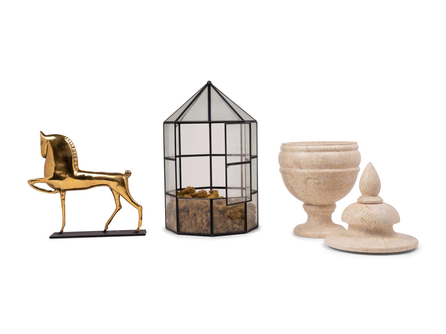 A Group of Three Contemporary Decorative Articles