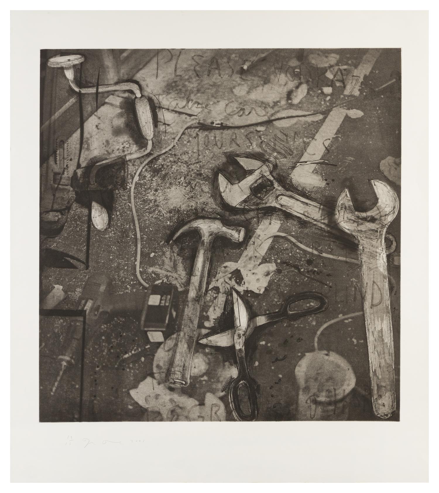 Jim Dine, (American, b. 1935), The Tools, 2001