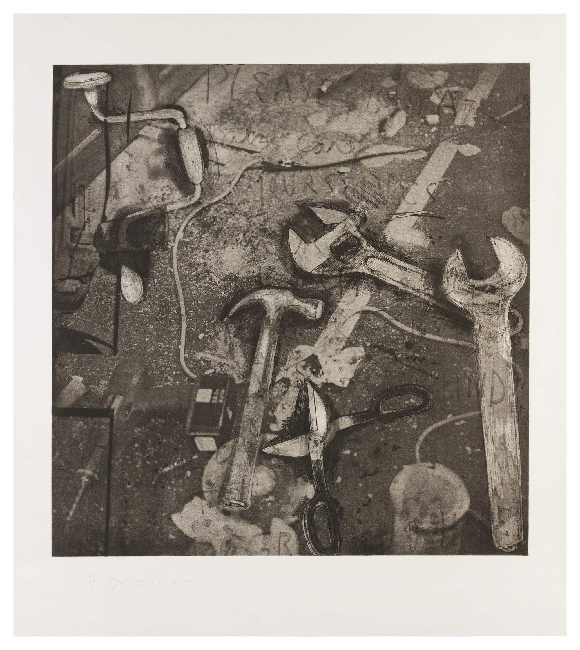 Jim Dine, (American, b. 1935), The Tools, 2001
