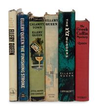 QUEEN, Ellery (pseudonyms of Frederic Dannay and Manfred Bennington Lee). A group of 6 FIRST EDITIONS, comprising: