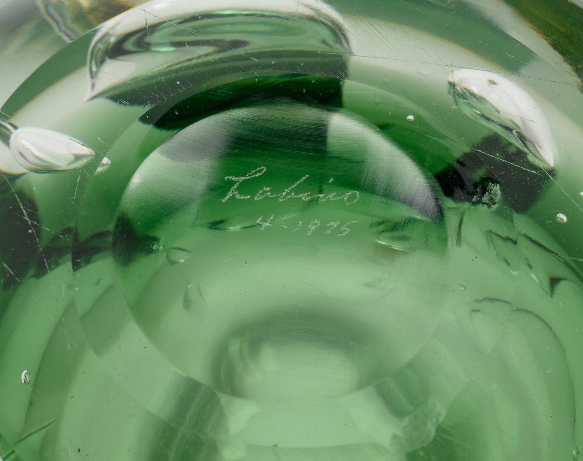 Two Paperweight Vases