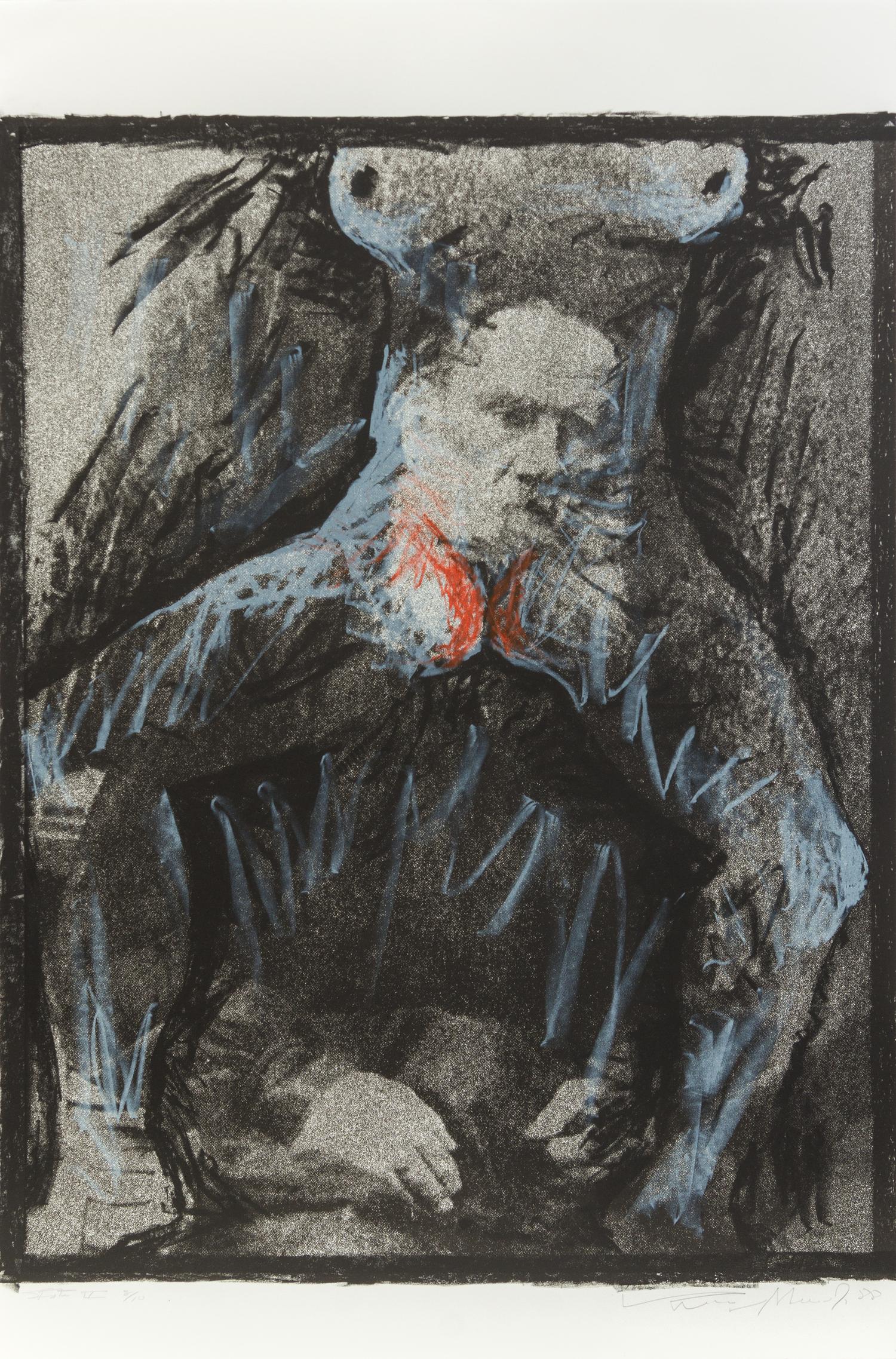Komar and Melamid, (Russian, 20th Century), 7 prints from Peace I, 1986