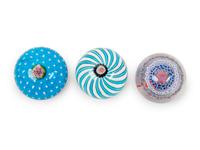 Three Glass Paperweights