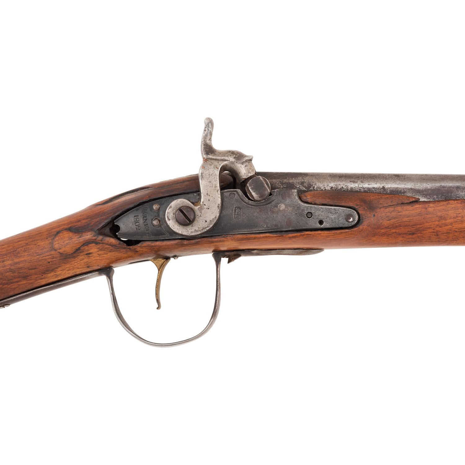 Modified Percussion Altered Northwest Trade Gun by Barnett