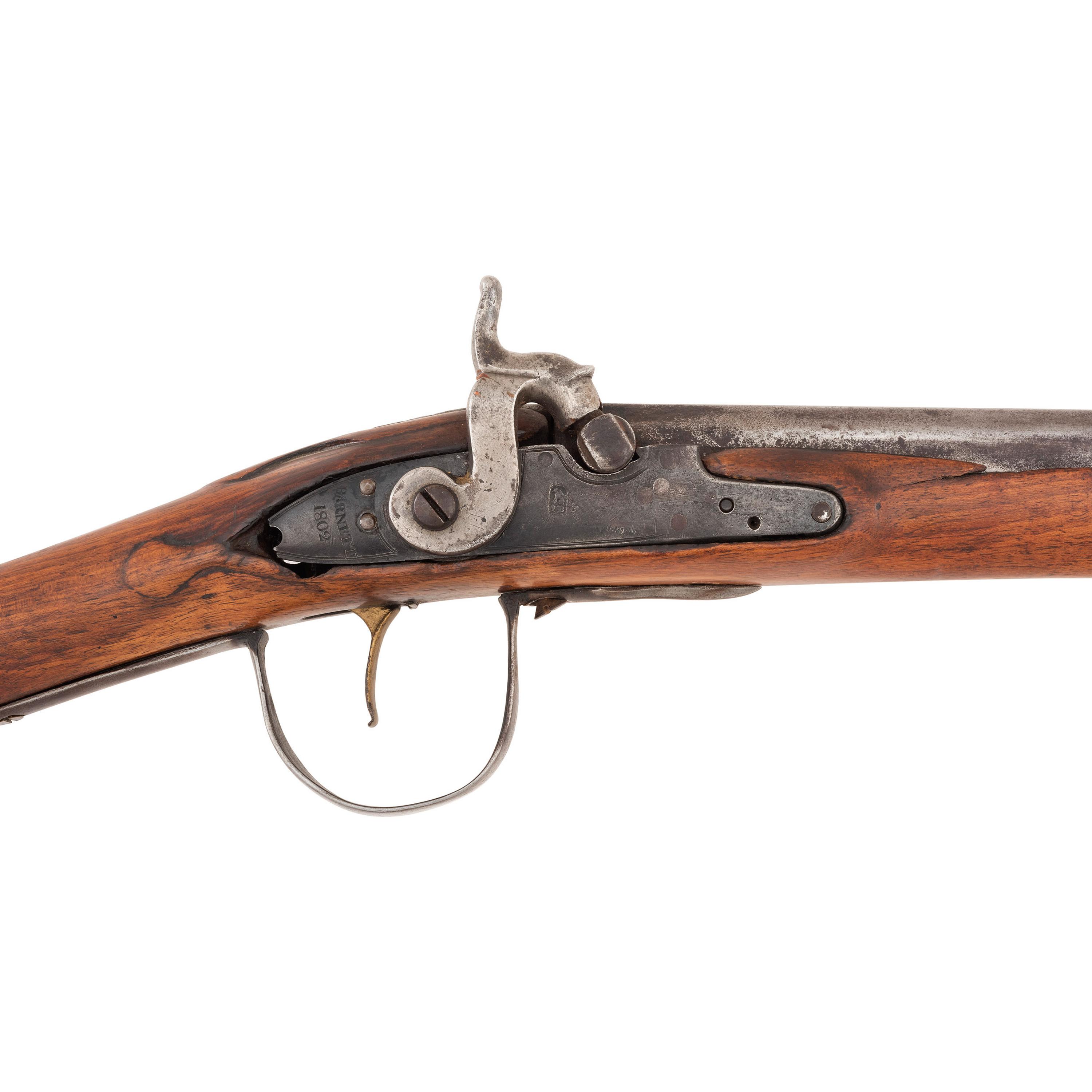 Modified Percussion Altered Northwest Trade Gun by Barnett