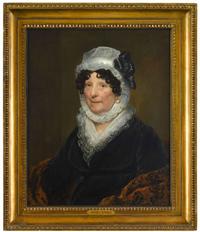 Attributed to Samuel F.B. Morse (American, 1791-1872) portrait of dolley madison (1768-1849)