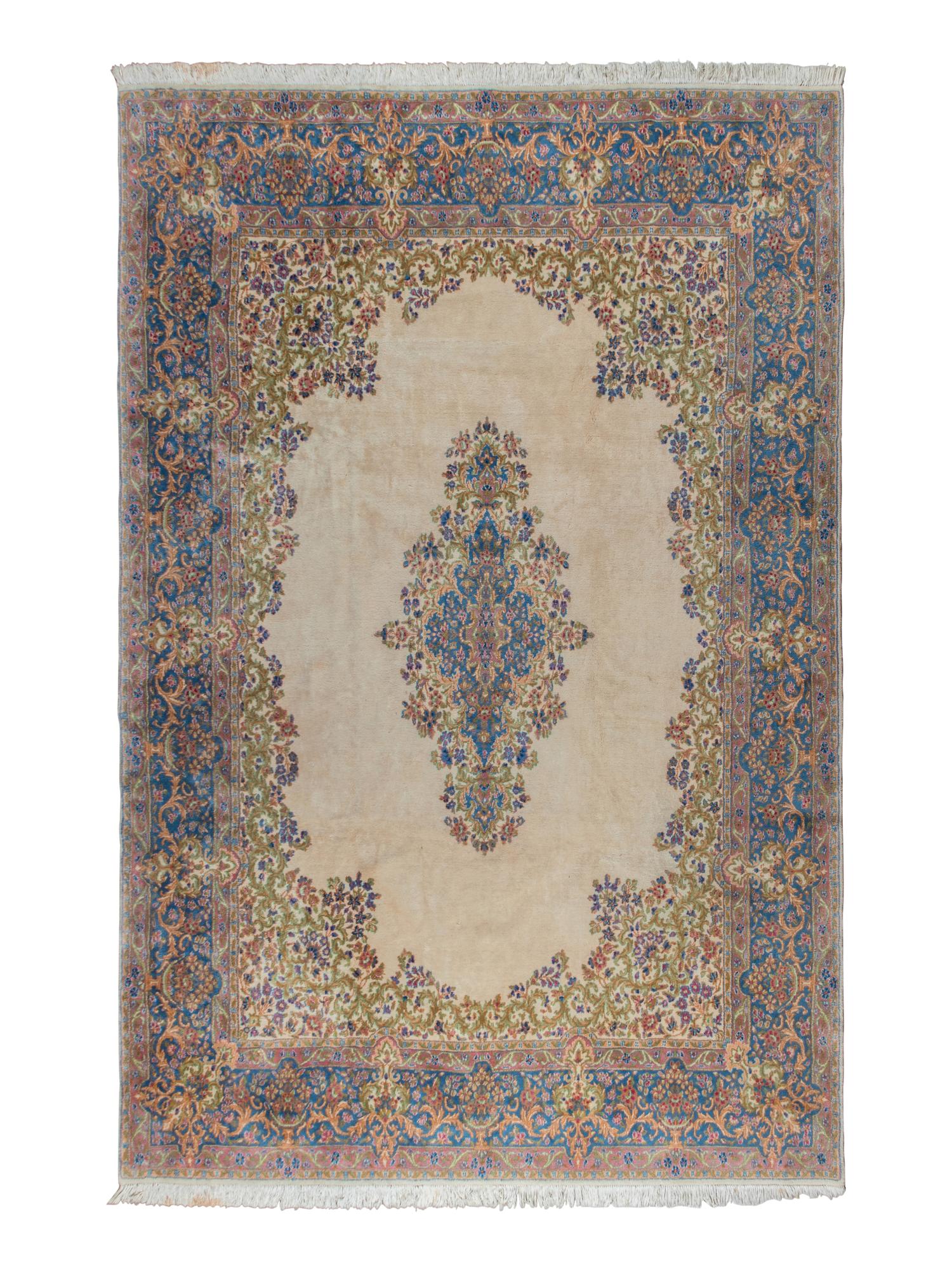 A Kirman Wool Rug