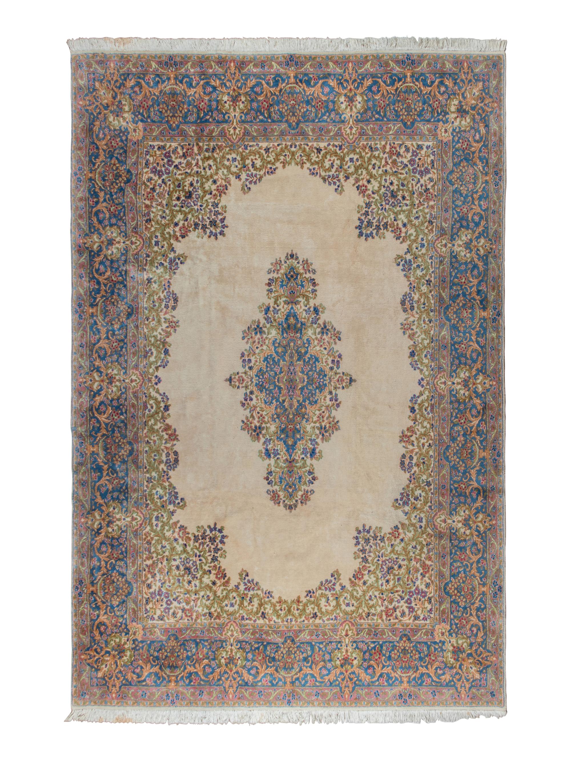 A Kirman Wool Rug