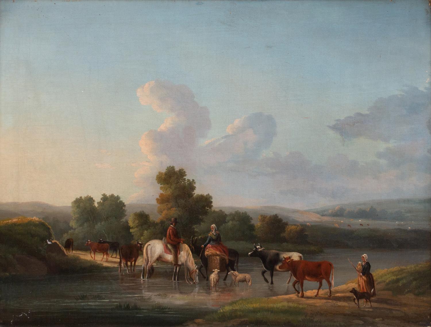 Traveler with Cattle