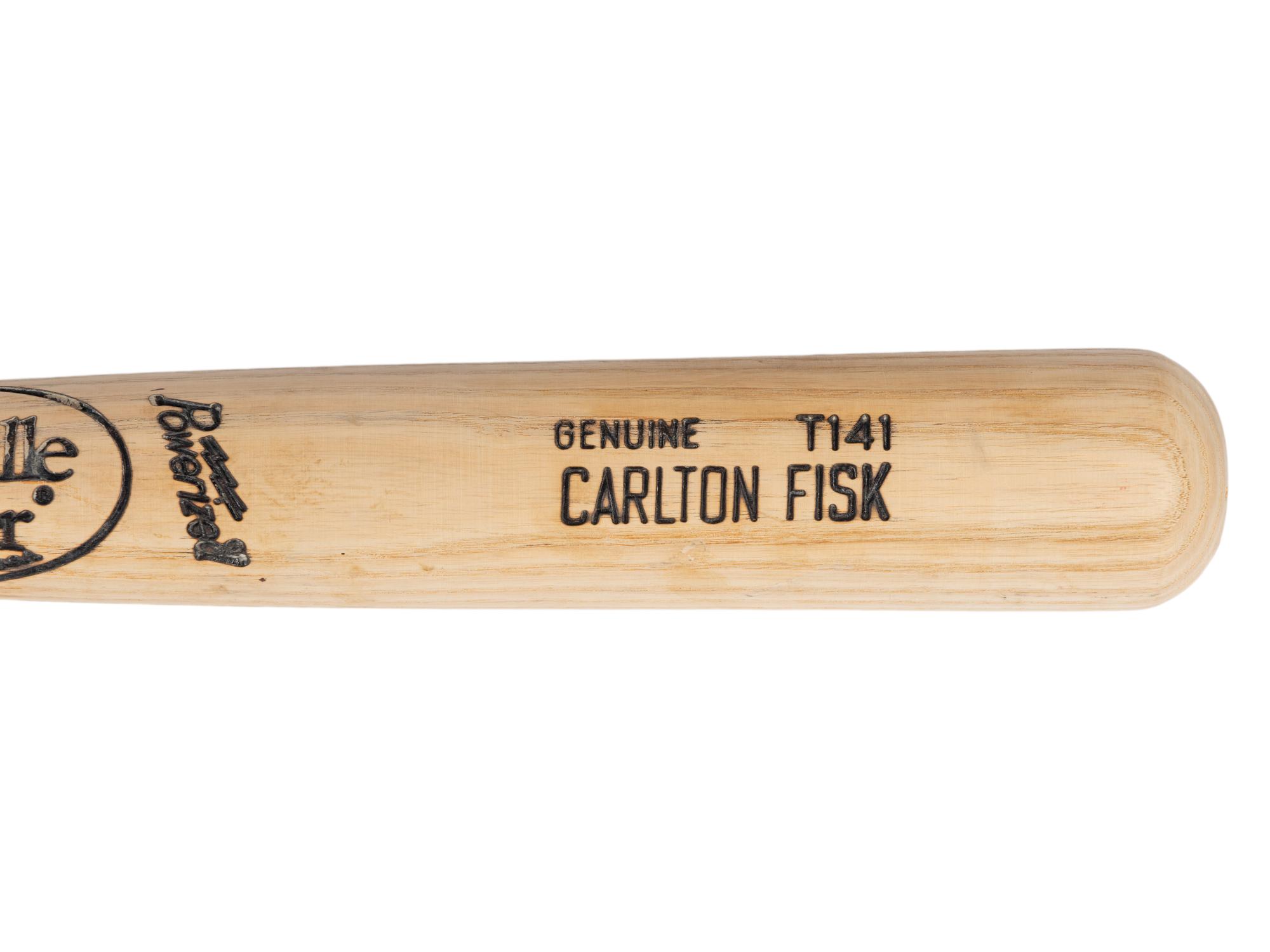 A Carlton Fisk 1990 Professional Model Louisville Slugger Bat (MEARS A6)