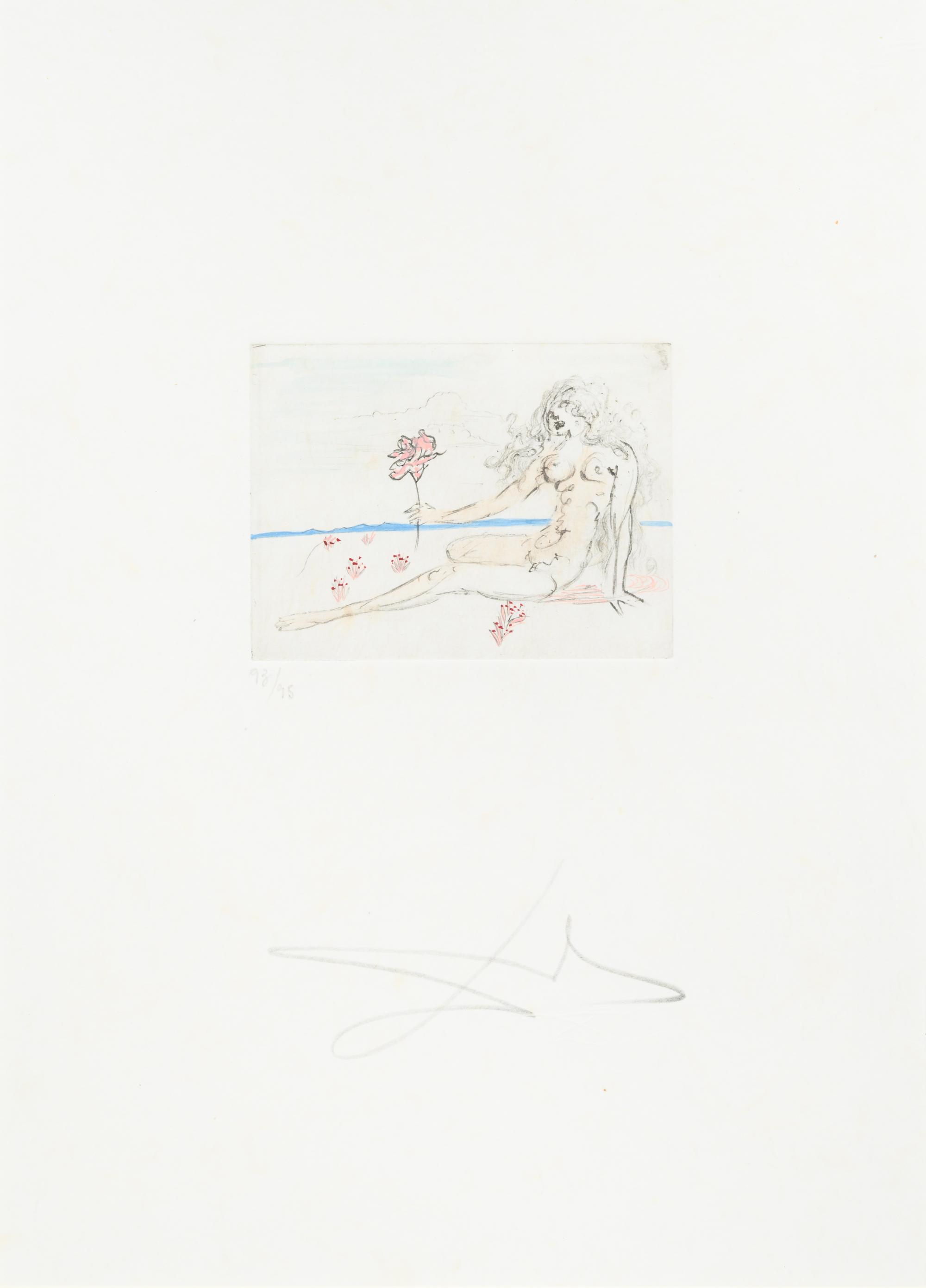 Petites Nus (from Apollonaire ) (a group of 7 prints from the portfolio of 8)