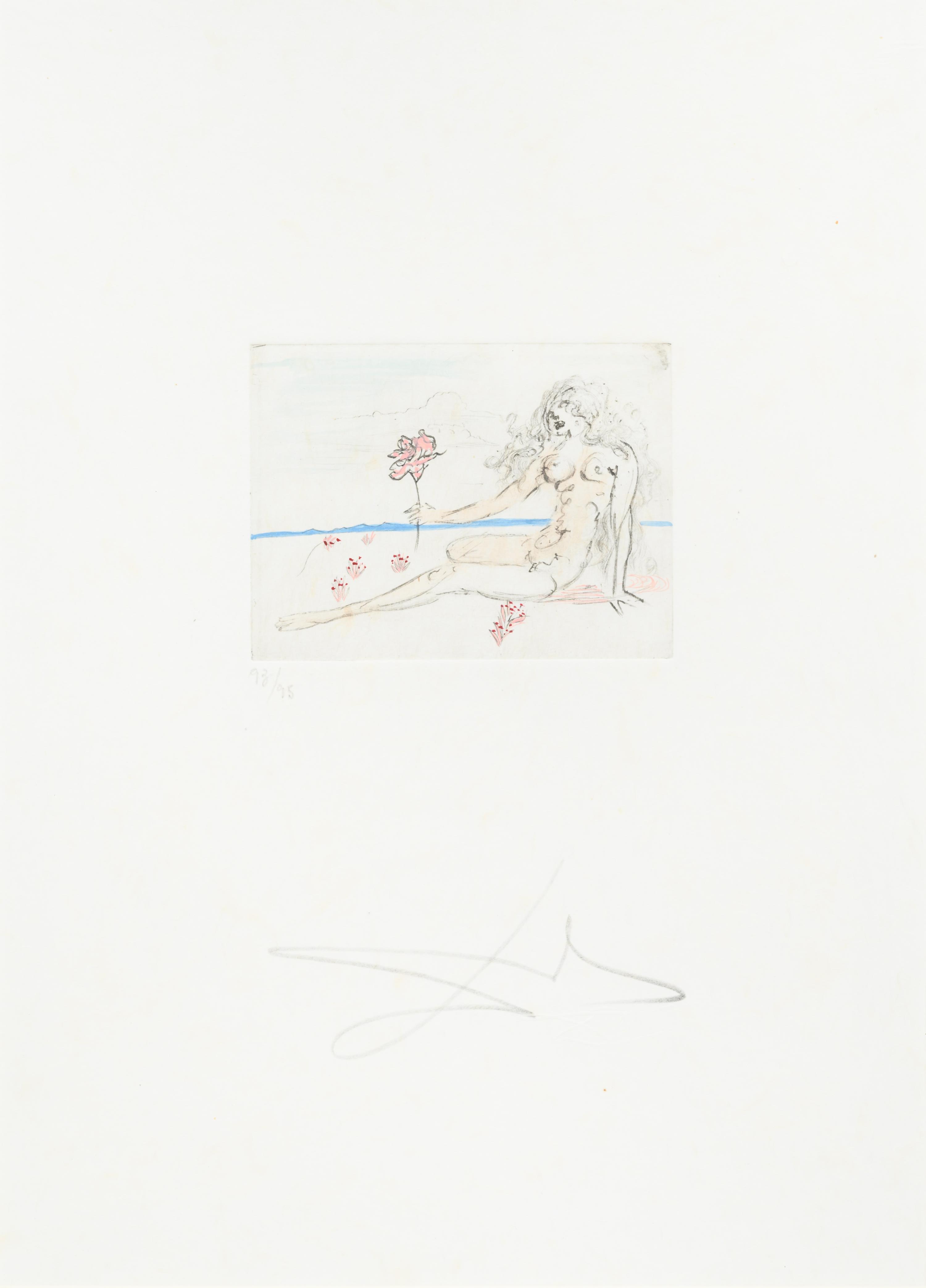 Petites Nus (from Apollonaire ) (a group of 7 prints from the portfolio of 8)