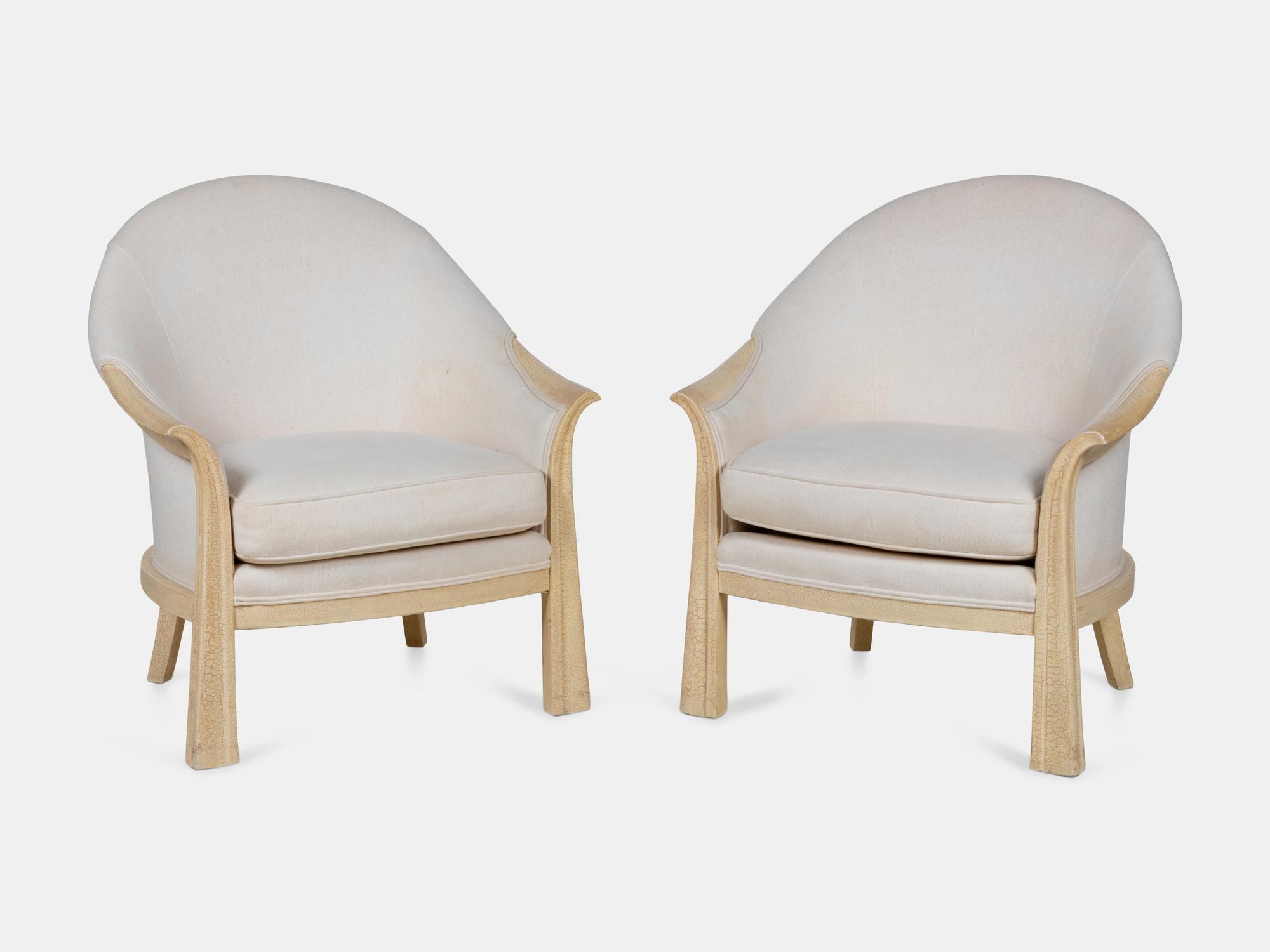 A Pair of Armchairs, Model MF208-217 Produced by Interior Crafts, USA