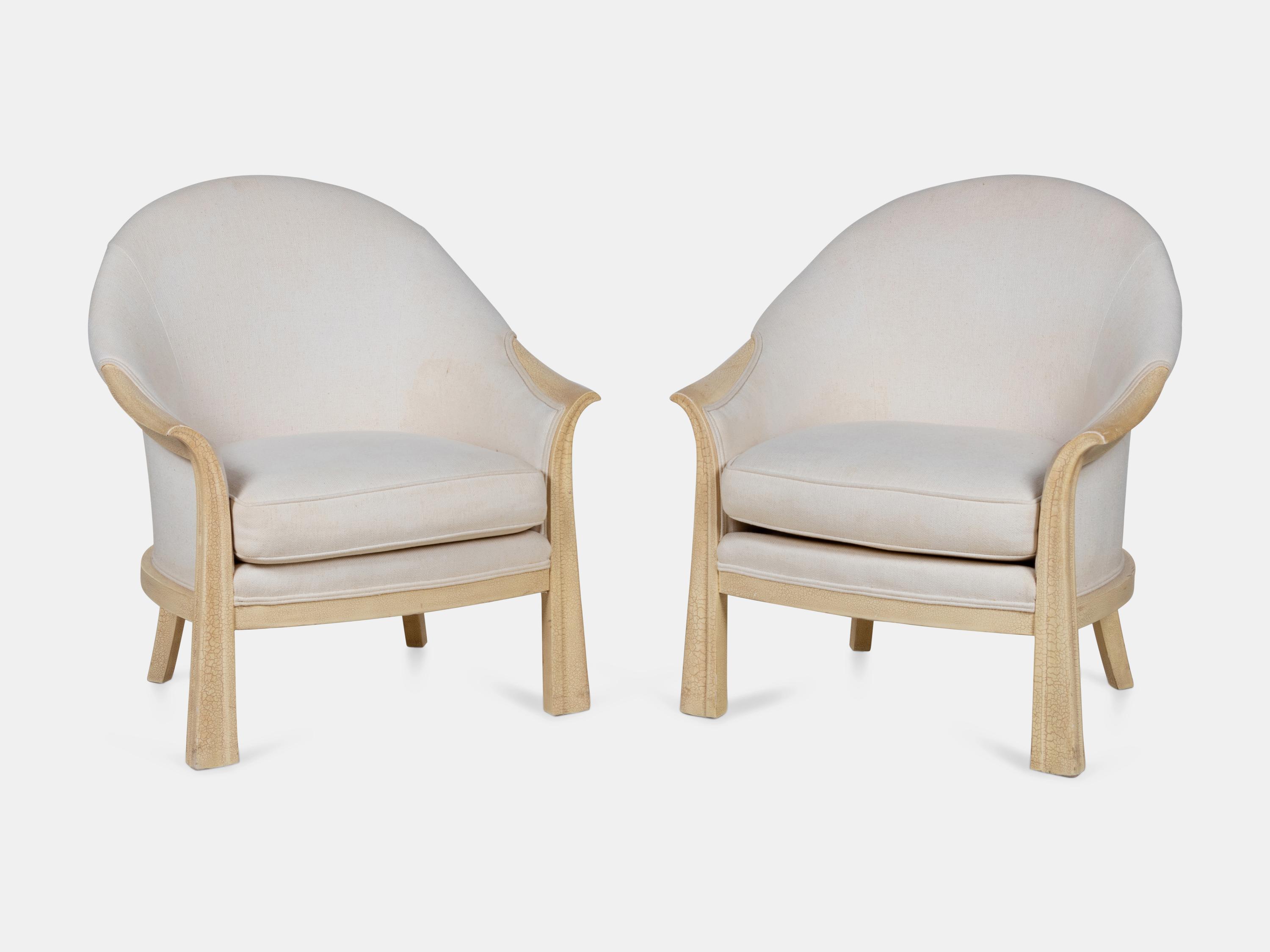 A Pair of Armchairs, Model MF208-217 Produced by Interior Crafts, USA