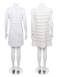 Two Courrèges Knit Dresses, 1980-2000s