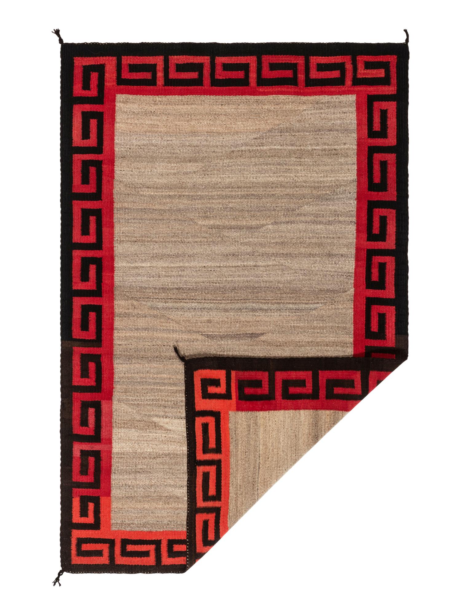 Navajo Double Saddle Blanket / Rug