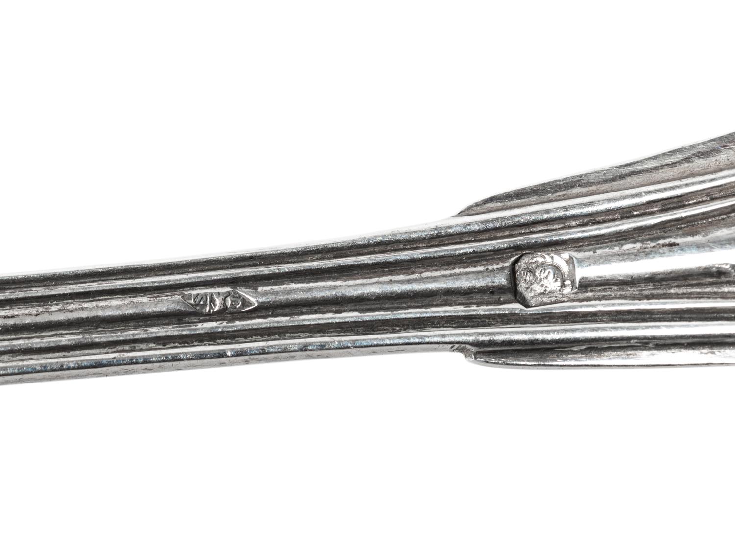 A Set of Twelve Silver Spoons