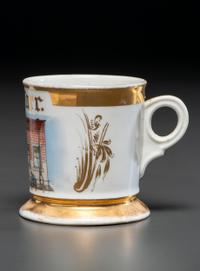 A House Painter's Porcelain Occupational Shaving Mug