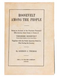 [BRYAN, William Jennings (1860-1925), his copies]. ROOSEVELT, Theodore (1858-1919). Presidential Addresses and State Papers and European Addresses. New York: The Review of Reviews Company, 1910. INSCRIBED BY ROOSEVELT TO WILLIAM JENNINGS BRYAN.