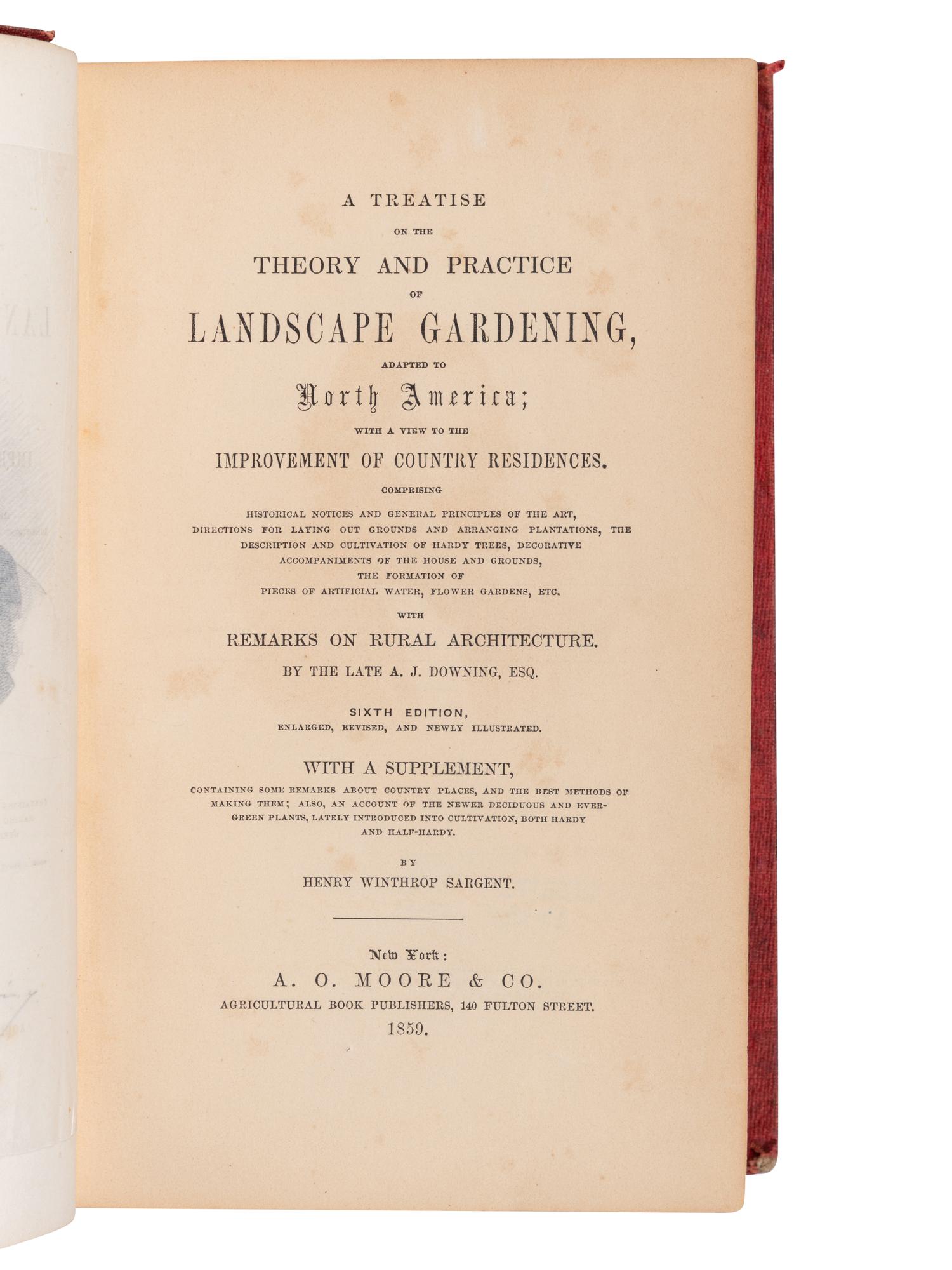 [GARDENING]. A group of 22 works, including: