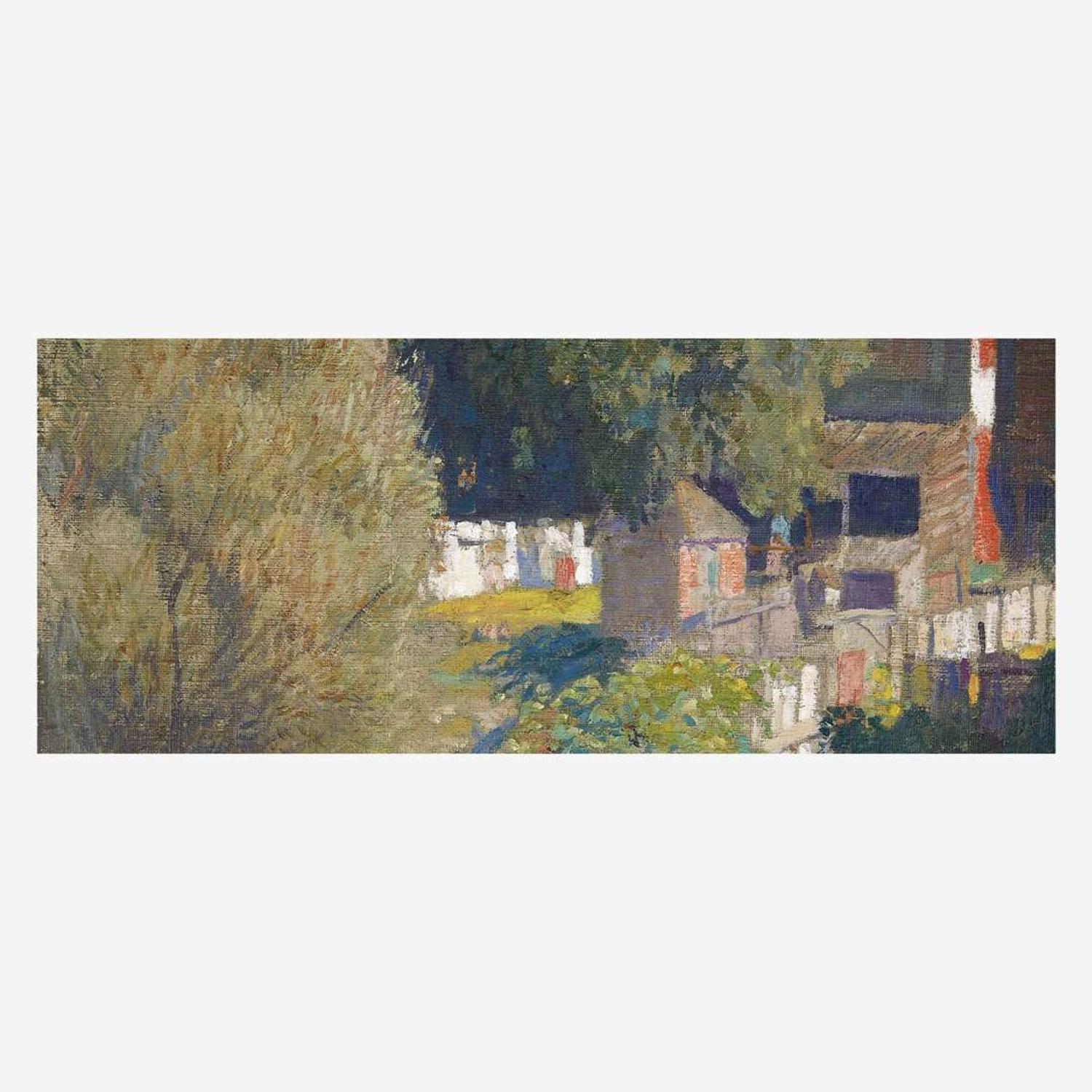 Daniel Garber (American, 1880–1958) Houses - Shannonville