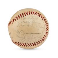 A 1938 Shreveport Sports Teams Signed Autograph Baseball