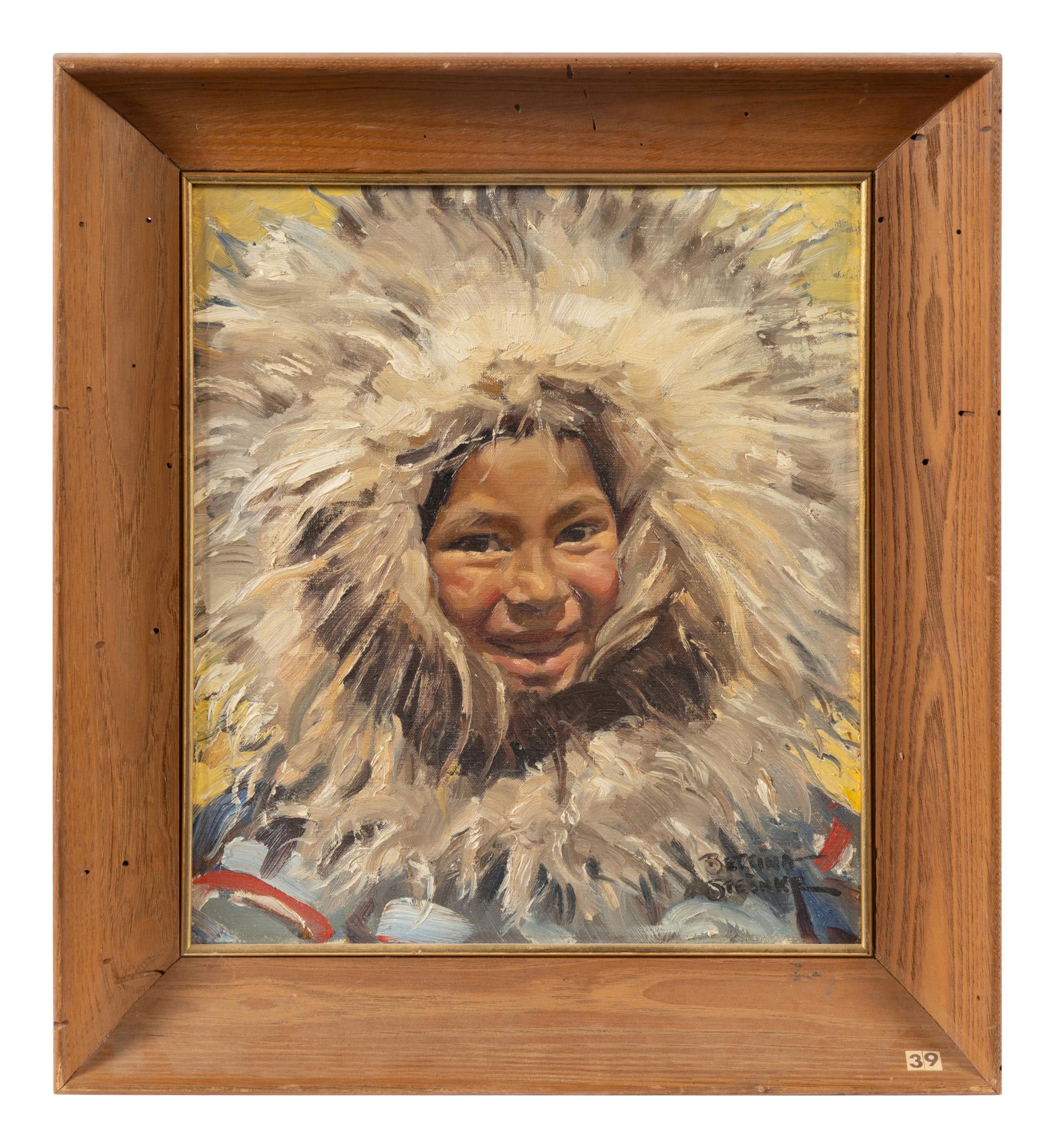 Eskimo Girl from Tuktoyaktuk N.W.T , 1954