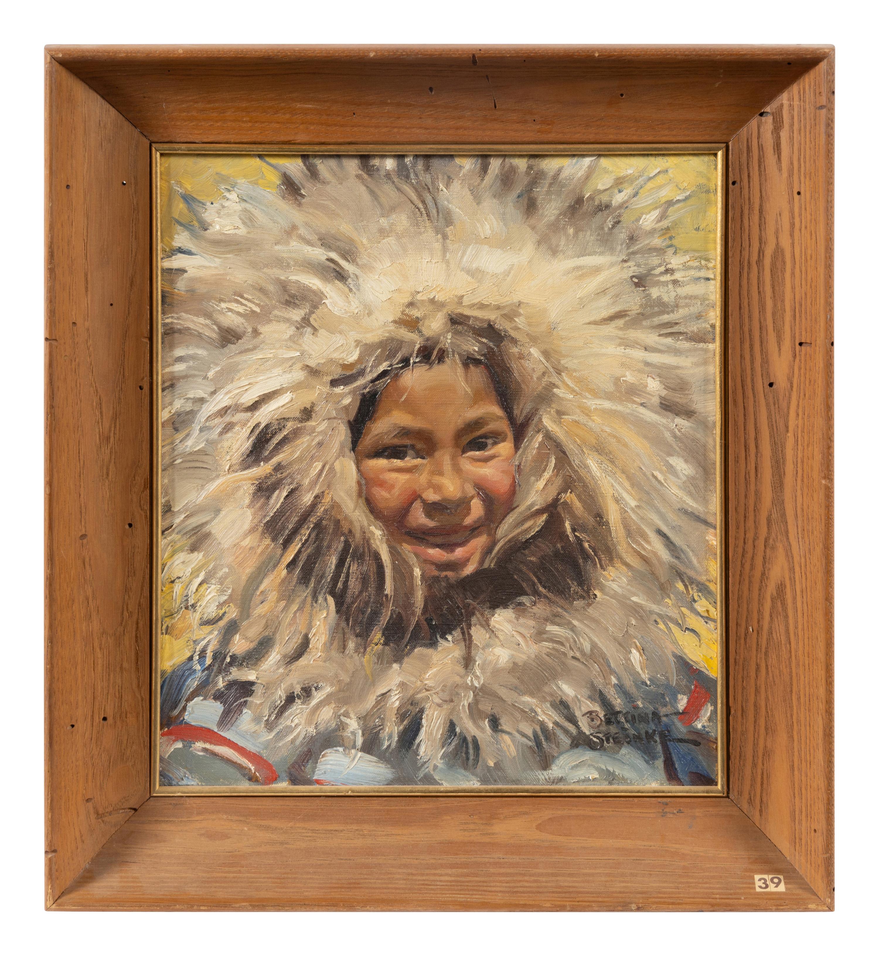 Eskimo Girl from Tuktoyaktuk N.W.T , 1954