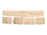 [CIVIL WAR-MARYLAND]. Applications for support & pre-war bonds of appropriations for miltias.