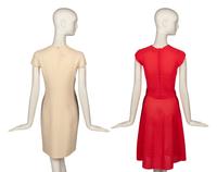 Two Designer Dresses: Giorgio Armani Black Label and Ralph Lauren Collection