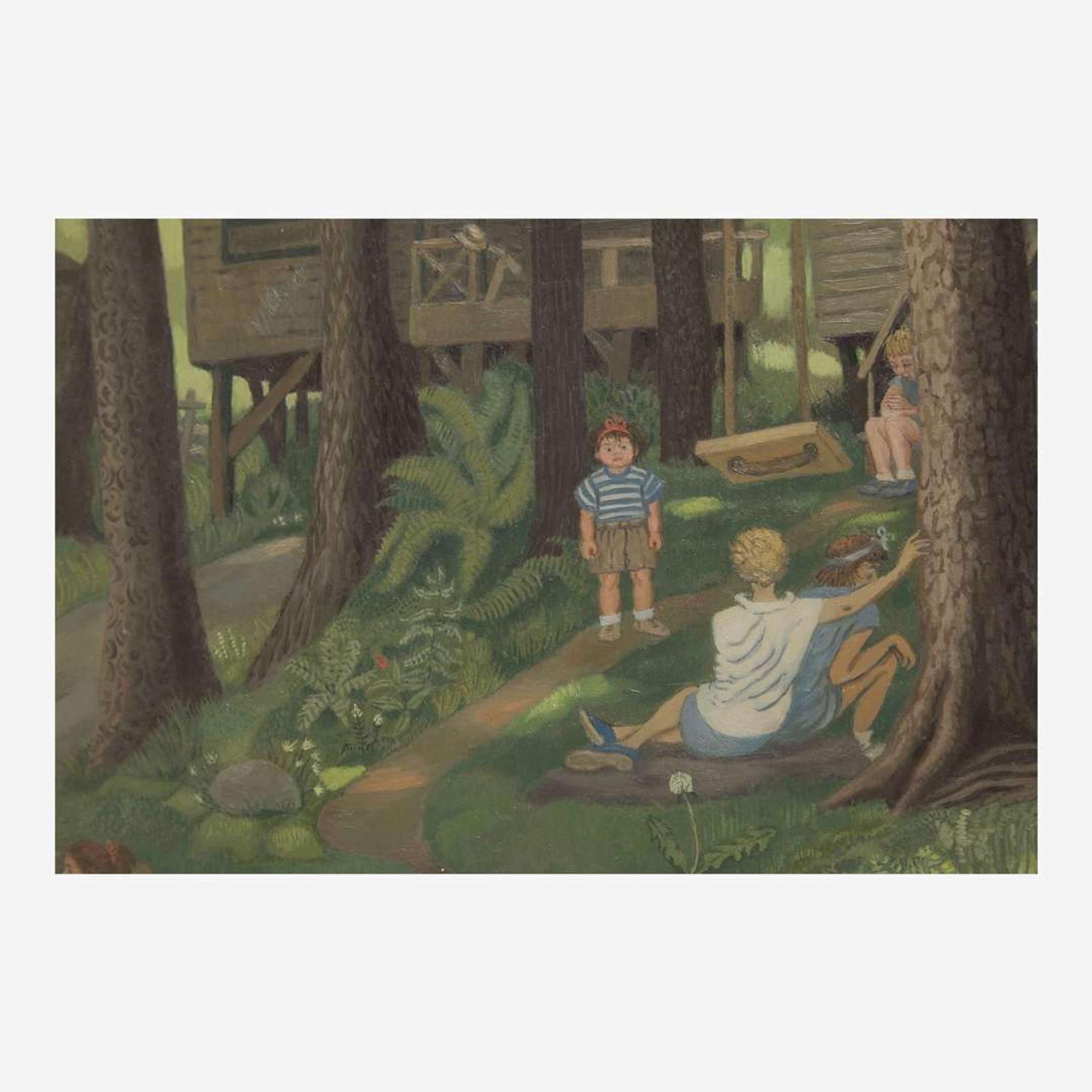 Peggy Bacon (American, 1895-1987) Camp, Alas!