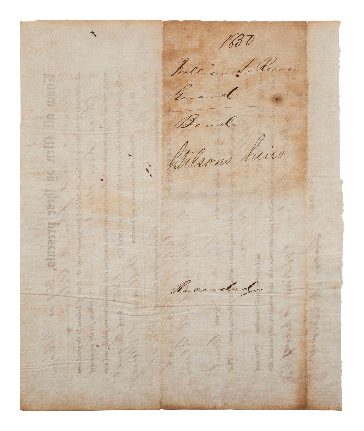 [CIVIL WAR]. A group of Civil War signatures highlighted by a signed CDV of Union General William F. Smith.