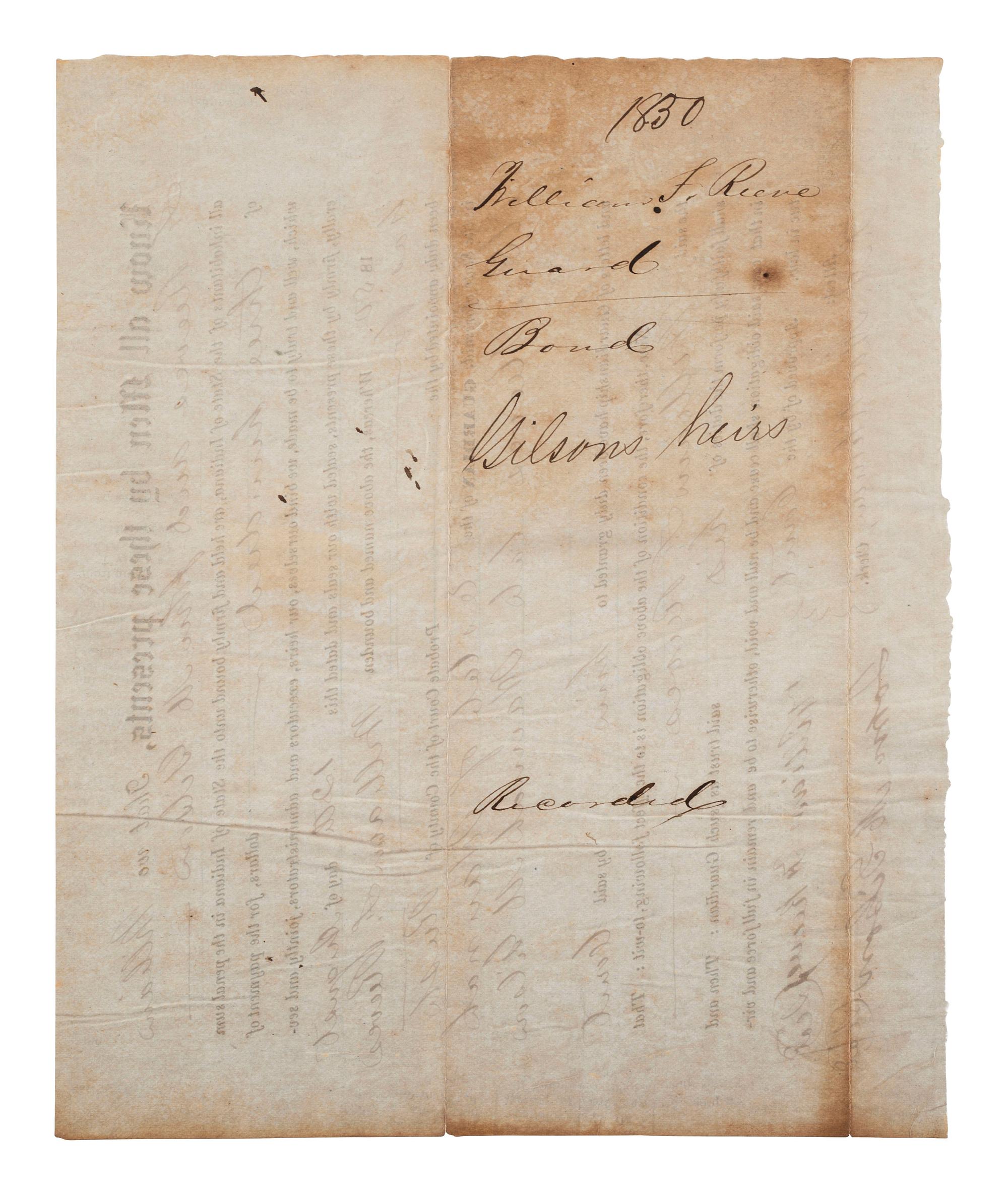 [CIVIL WAR]. A group of Civil War signatures highlighted by a signed CDV of Union General William F. Smith.