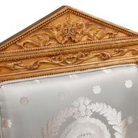 An Italian Neoclassical Style Carved Three-Piece Seating Suite