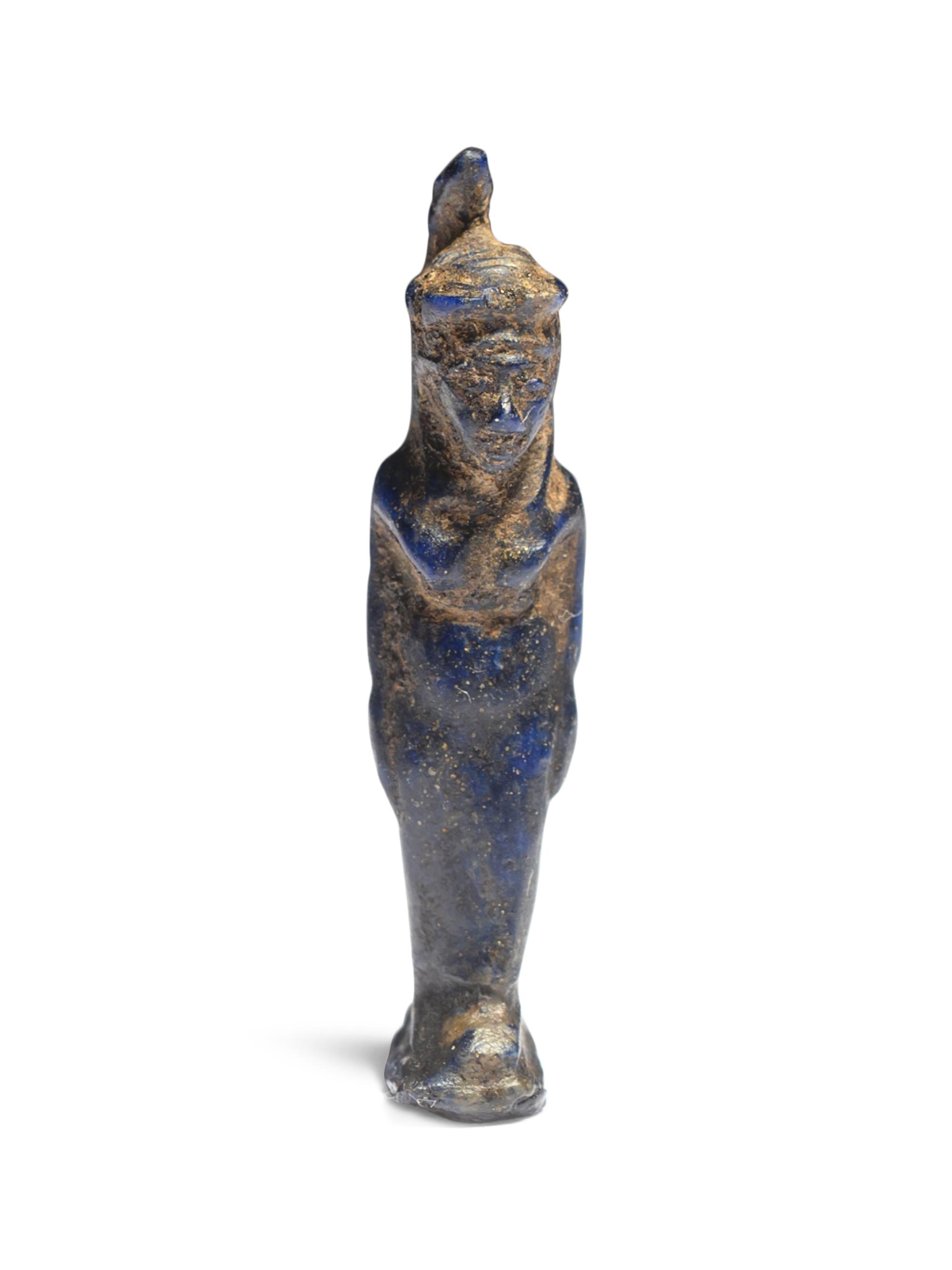 An Egyptian Lapis Lazuli Goddess