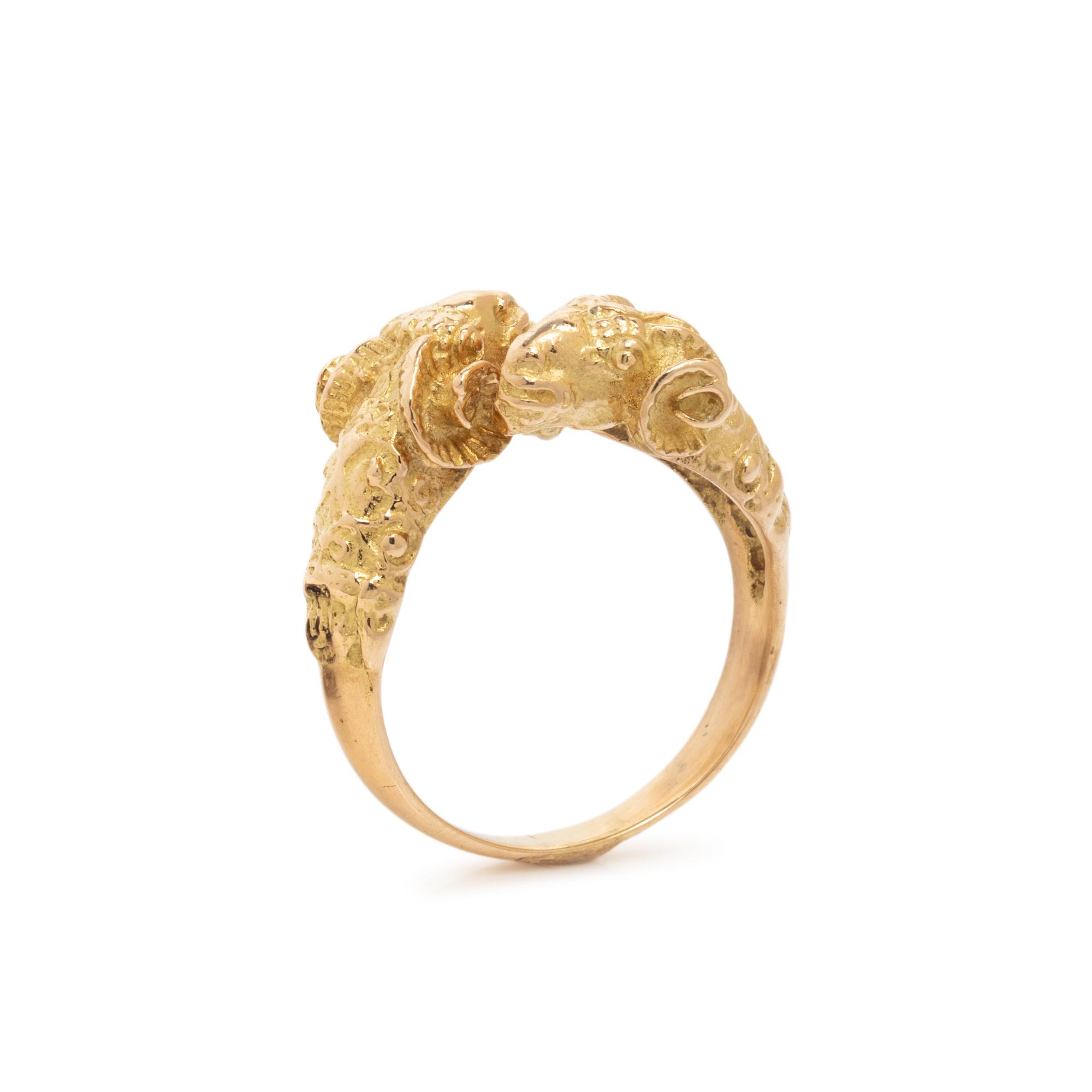 COLLECTION OF YELLOW GOLD RINGS