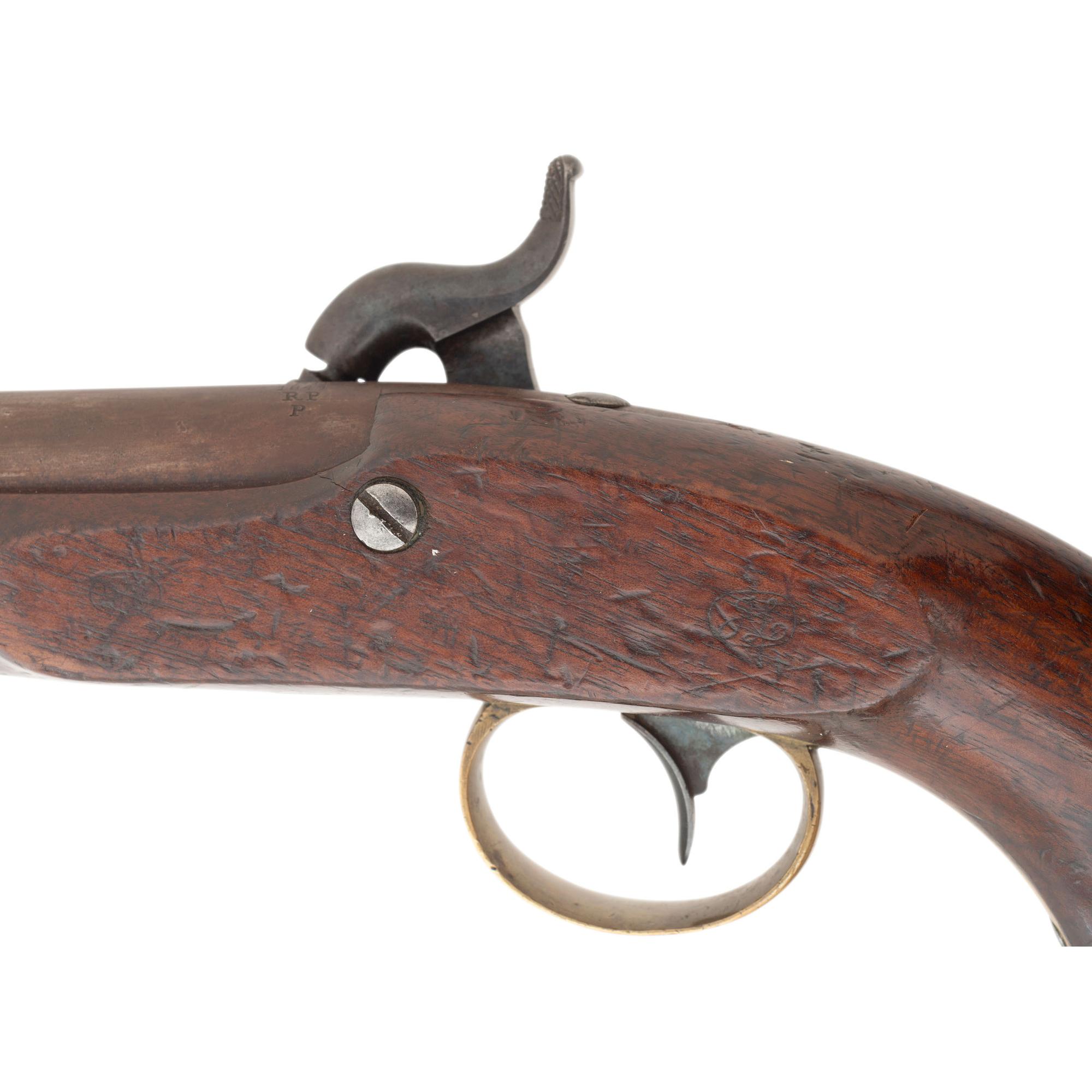 Ames Model 1842 Box Lock Navy Pistol