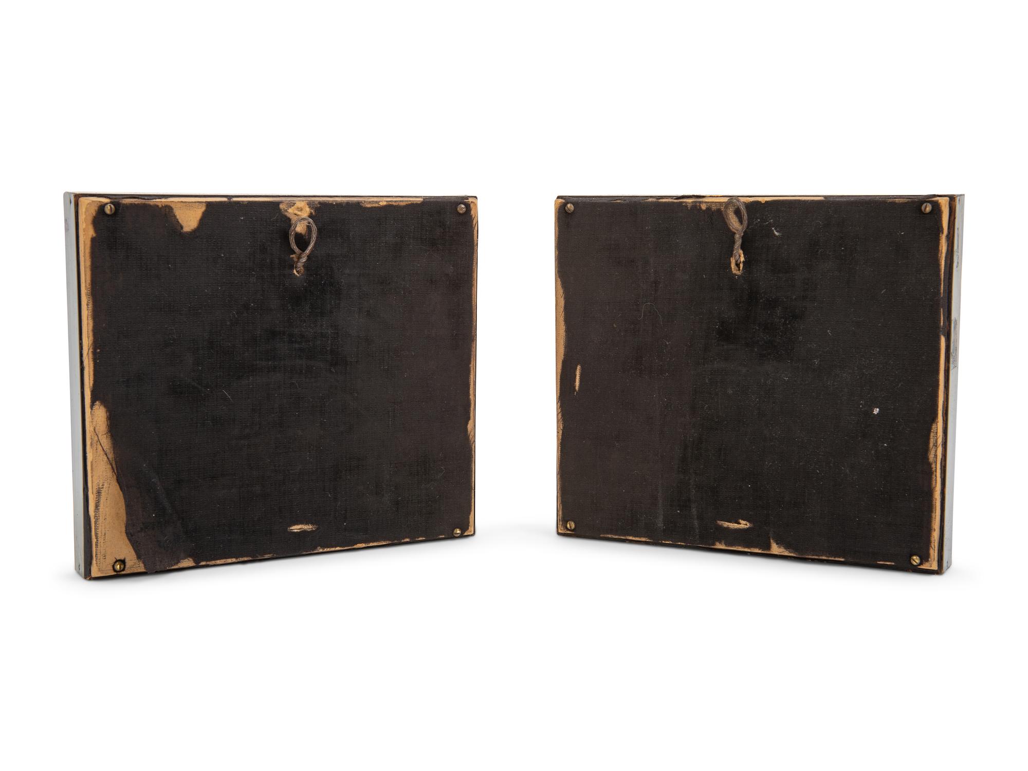 A Pair of Miniature Paintings