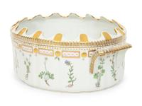 A Royal Copenhagen Flora Danica Porcelain Monteith
